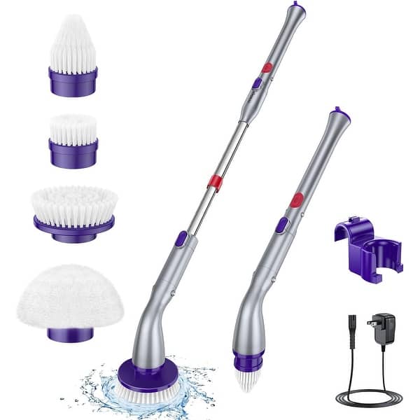Brosse de Nettoyage Électrique Rotative – Fini de Frotter