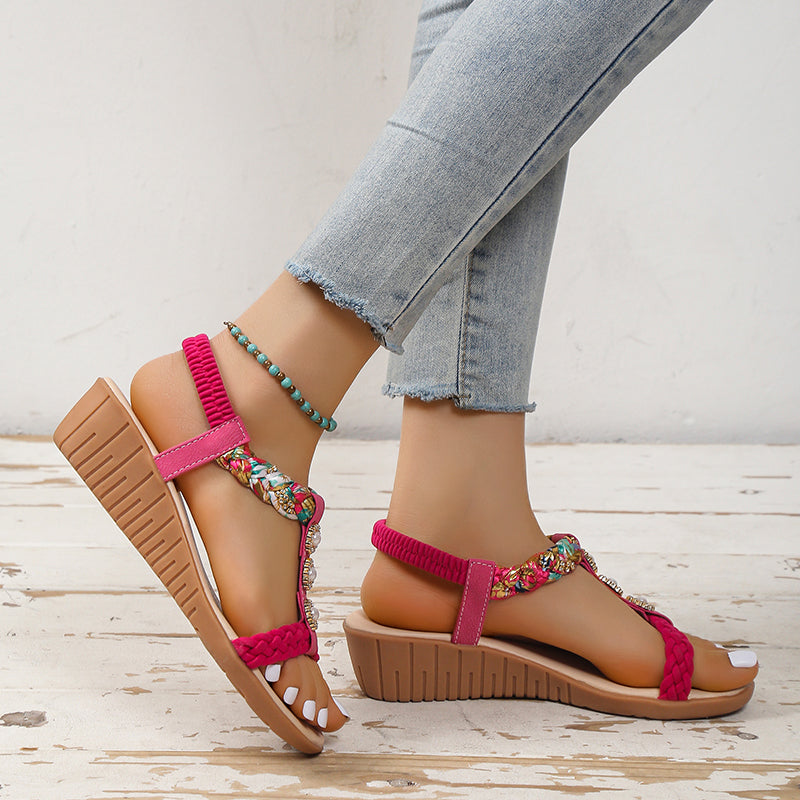 Sandales Bohème Tressées