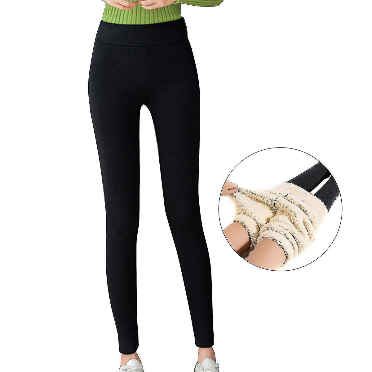 Legging Thermique Polaire Femme – Chaud Sans Épaisseur