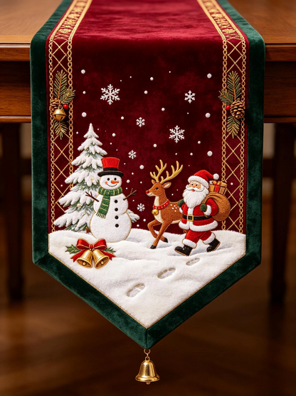 Chemin de Table de Noël – Une Table de Fêtes