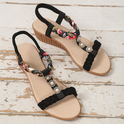 Sandales Bohème Tressées
