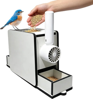 Séparateur de Graines Électrique pour Oiseaux – Zéro Gaspillage