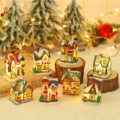 Village de Noël Lumineux – La Magie sous le Sapin