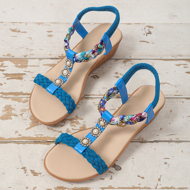 Sandales Bohème Tressées
