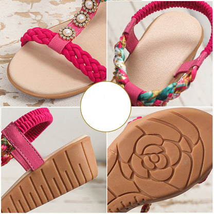 Sandales Bohème Tressées
