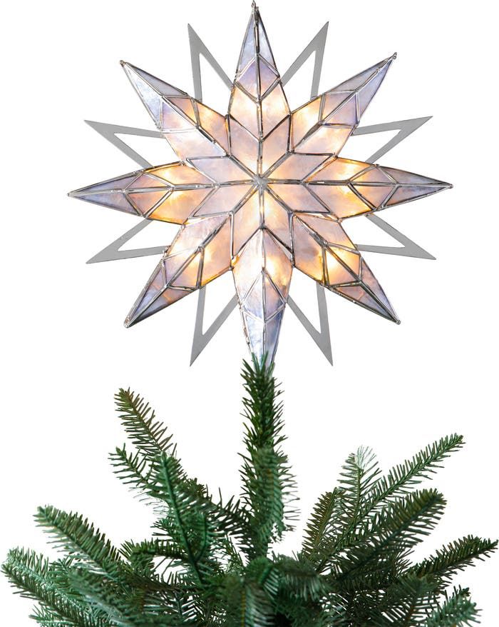 Étoile Lumineuse pour Cimier de Sapin – La Touche Finale