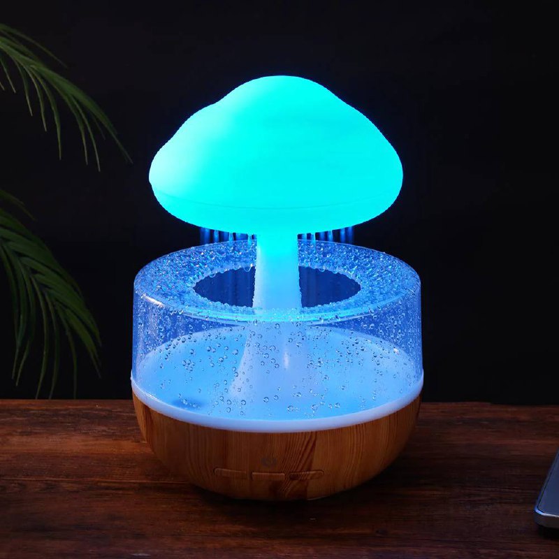 Humidificateur « Nuage de Pluie » – L'Objet Déco Qui Apaise