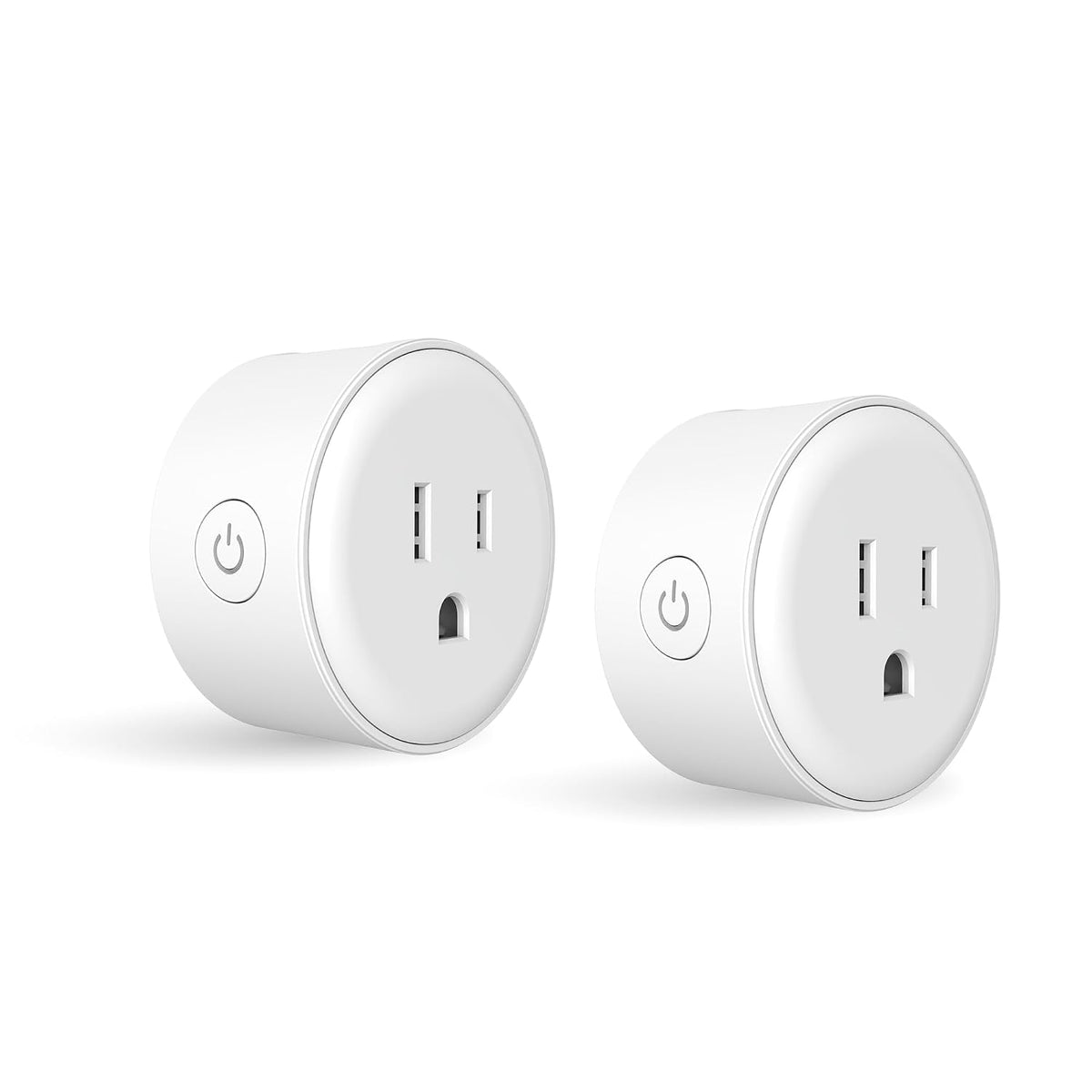 Prise Connectée WiFi (Lot de 2) – Pilotez Votre Maison à la Voix