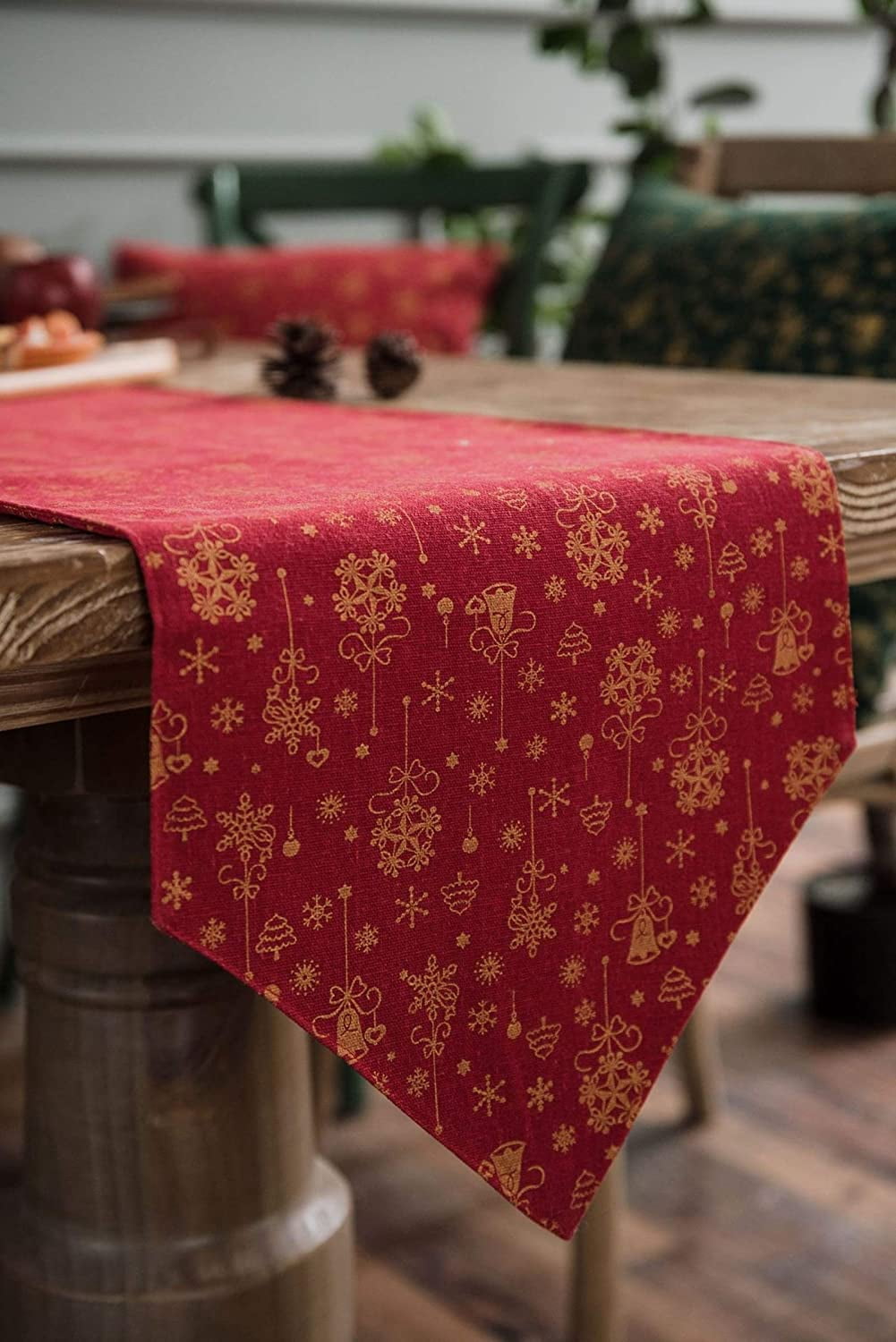 Chemin de Table de Noël – Une Table de Fêtes