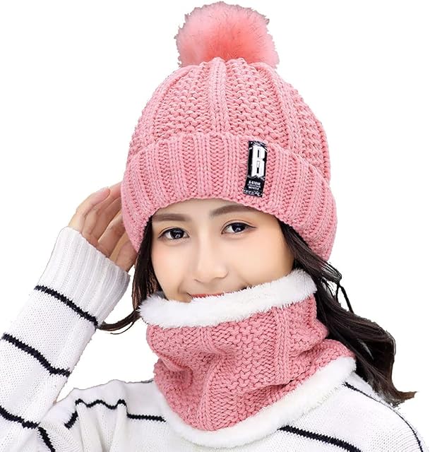 Ensemble Bonnet + Écharpe Tricotés – Le Duo Indispensable de l'Hiver