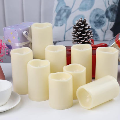 Bougies LED Sans Flamme avec Télécommande – Ambiance Cosy Sans Risque