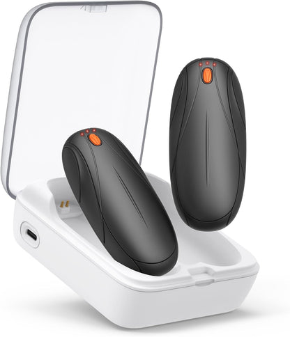 Chauffe-Mains USB Rechargeables (Lot de 2) – Chauds en 3 Secondes