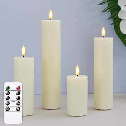 Bougies LED Sans Flamme avec Télécommande – Ambiance Cosy Sans Risque