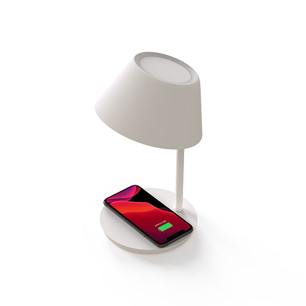 Lampe de Chevet avec Chargeur sans Fil – 2-en-1 Malin