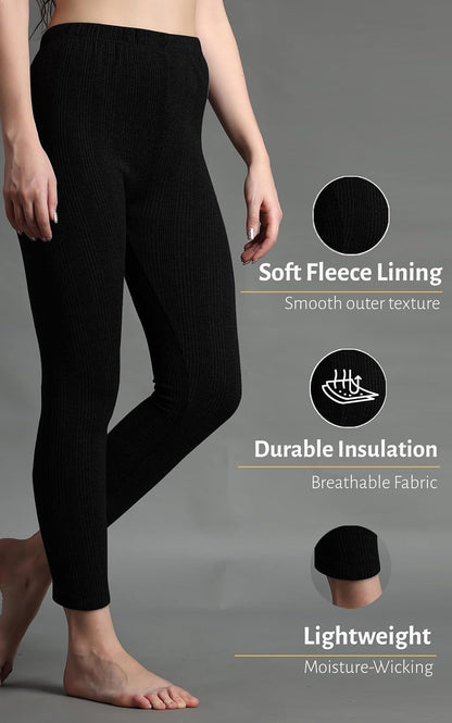 Legging Thermique Polaire Femme – Chaud Sans Épaisseur