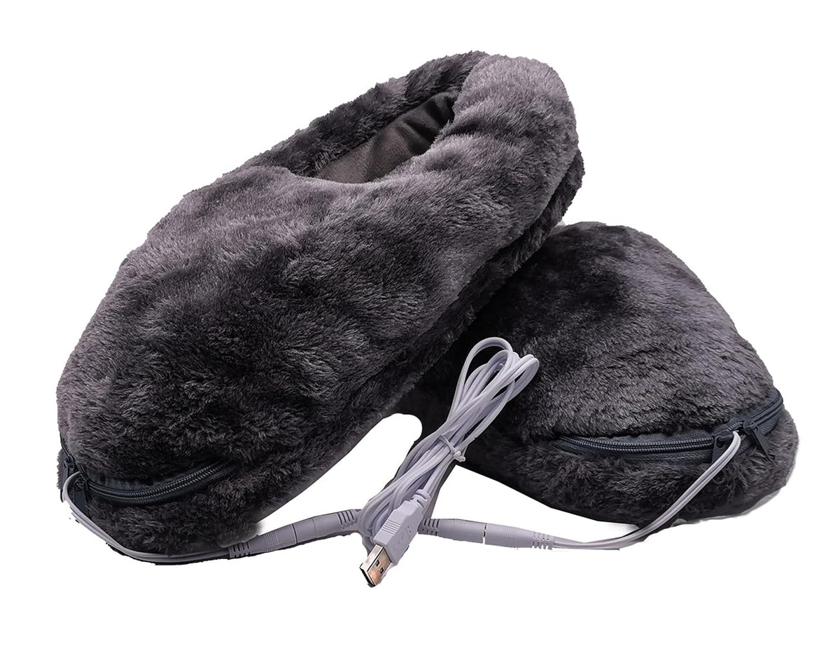 Pantoufles Chauffantes USB – Des Pieds Chauds en Quelques Minutes