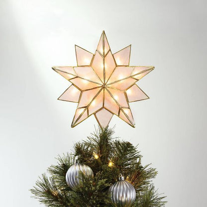 Étoile Lumineuse pour Cimier de Sapin – La Touche Finale