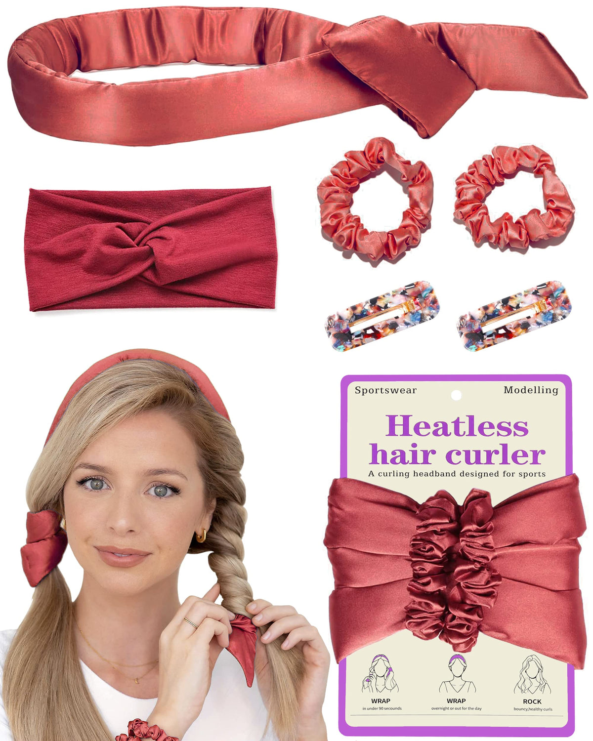 Kit Boucles Sans Chaleur – Des Boucles Sublimes Pendant Votre Sommeil
