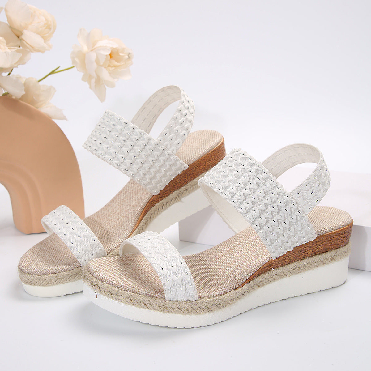Sandales Peep-toe Chic