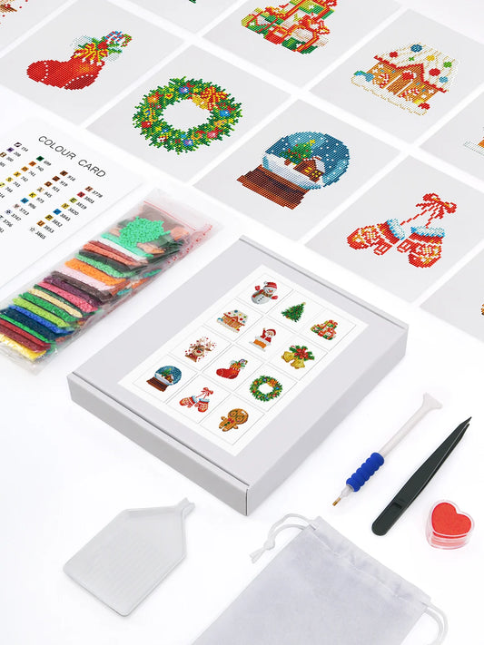 Kit Diamond Painting de Noël – Brodez de Lumière
