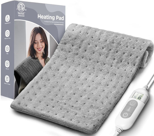 Coussin Chauffant Électrique – Soulage Dos et Nuque