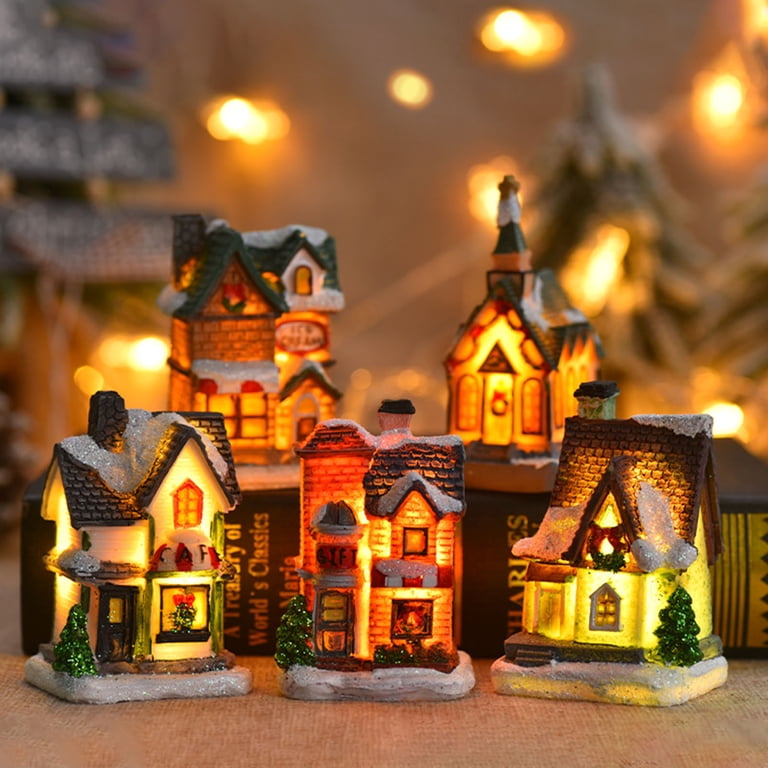 Village de Noël Lumineux – La Magie sous le Sapin