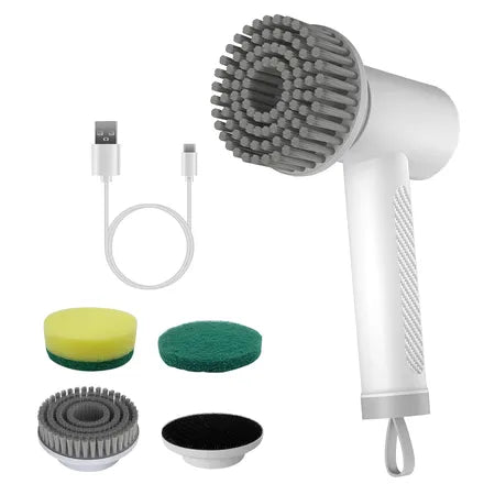Brosse de Nettoyage Électrique Rotative – Fini de Frotter