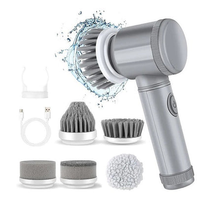 Brosse de Nettoyage Électrique Rotative – Fini de Frotter