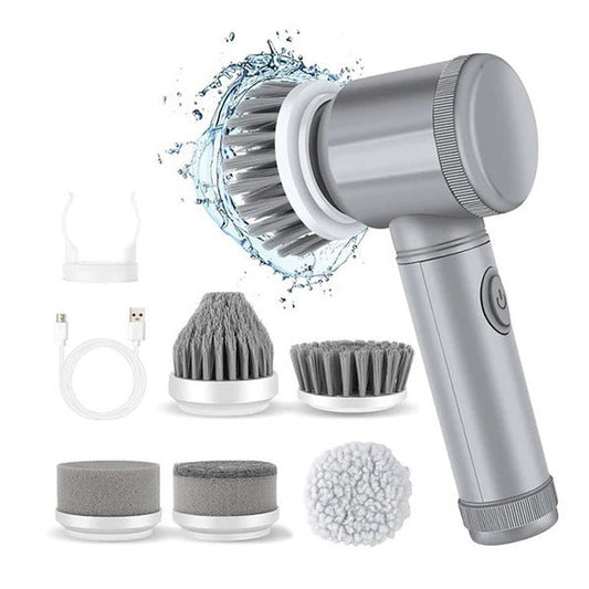 Brosse de Nettoyage Électrique Rotative – Fini de Frotter