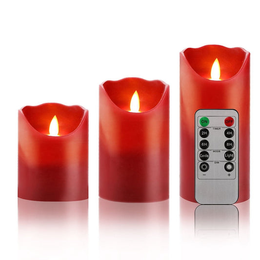 Bougies LED Sans Flamme avec Télécommande – Ambiance Cosy Sans Risque