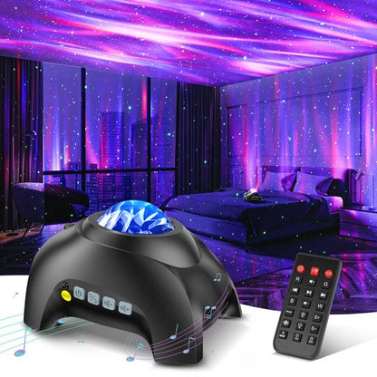 Projecteur d'Aurore Boréale avec Enceinte Bluetooth – Votre Ciel Privé