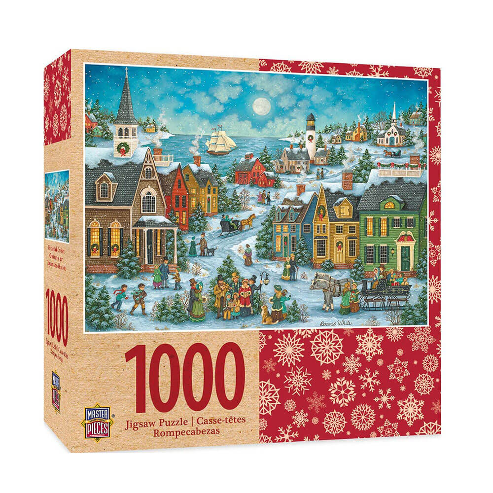 Puzzle 1000 Pièces – Marché de Noël – Le Cadeau des Soirées d'Hiver