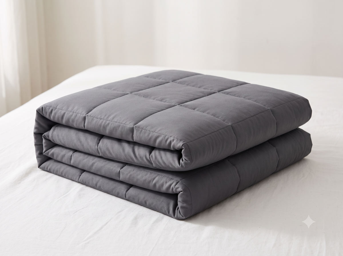 Couverture Lestée Anti-Stress – Dormez Comme un Bébé